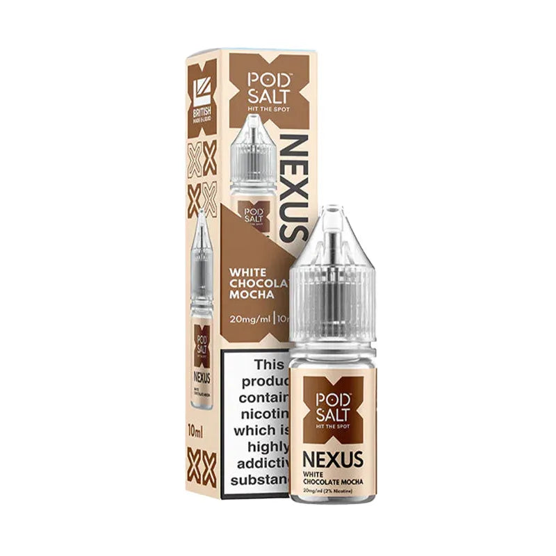 Pod Salt Nexus White Chocolate Mocha Nic Salt