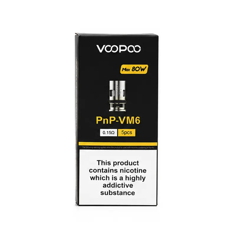 VM6 0.15ohm Mesh DTL VooPoo PnP Replacement Coils