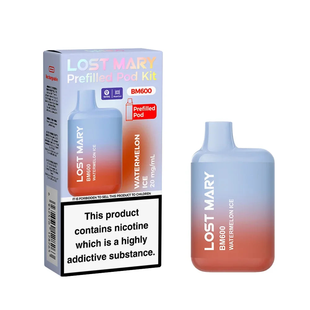 Watermelon Ice Lost Mary BM600 Prefilled Pod Kit