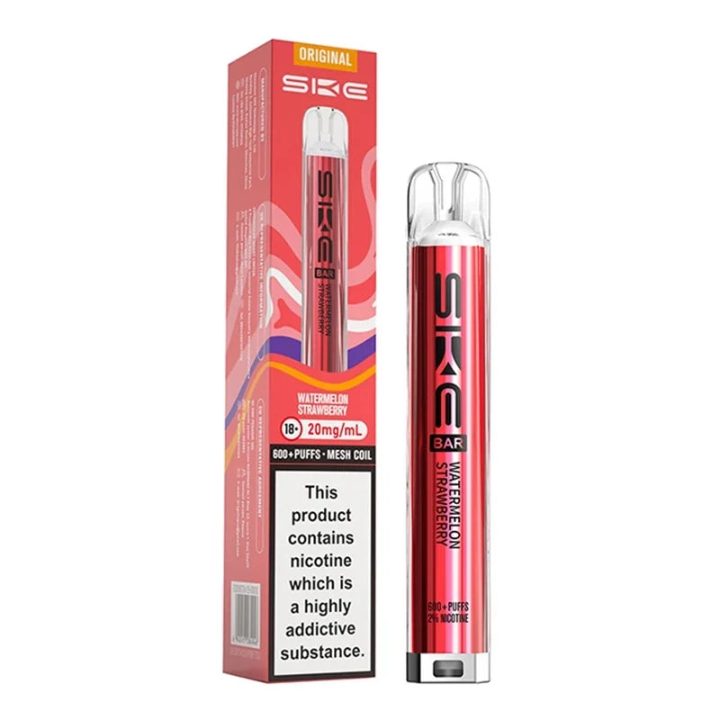Watermelon Strawberry SKE Bar 600 Prefilled Pod Kit - Vape Universe