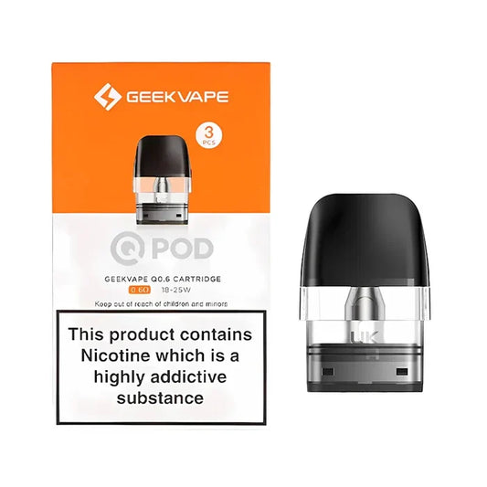 0.6OHM GeekVape Q Replacement Pods 