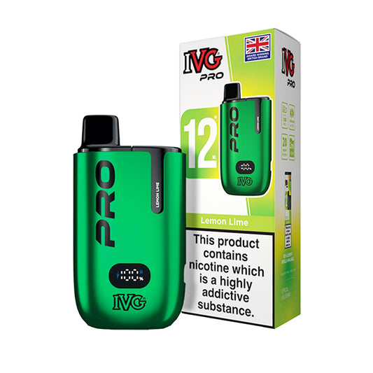 IVG Pro 12 Prefilled Pod Vape Kit - Lemon-Lime-Thumbnail