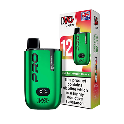 IVG Pro 12 Prefilled Pod Vape Kit - Kiwi-Passionfruit-Guava