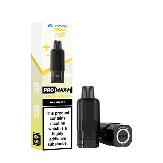 Hayati Pro Max Plus Prefilled Pod Banana Ice
