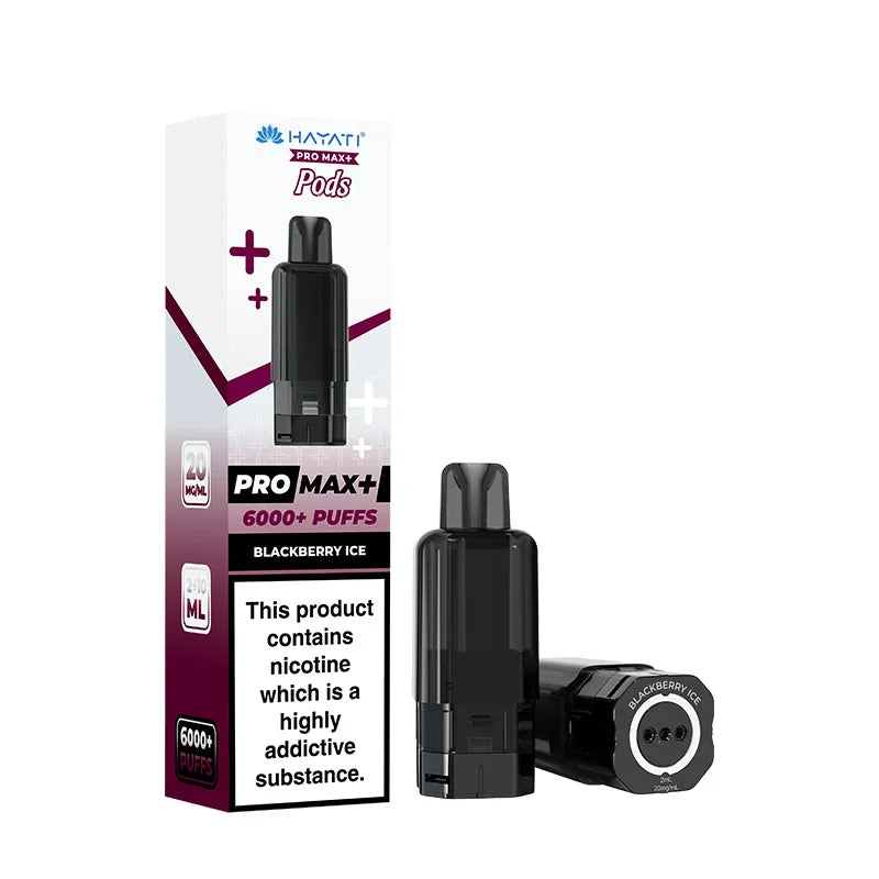 Hayati Pro Max Plus Prefilled Pod Blackberry Ice
