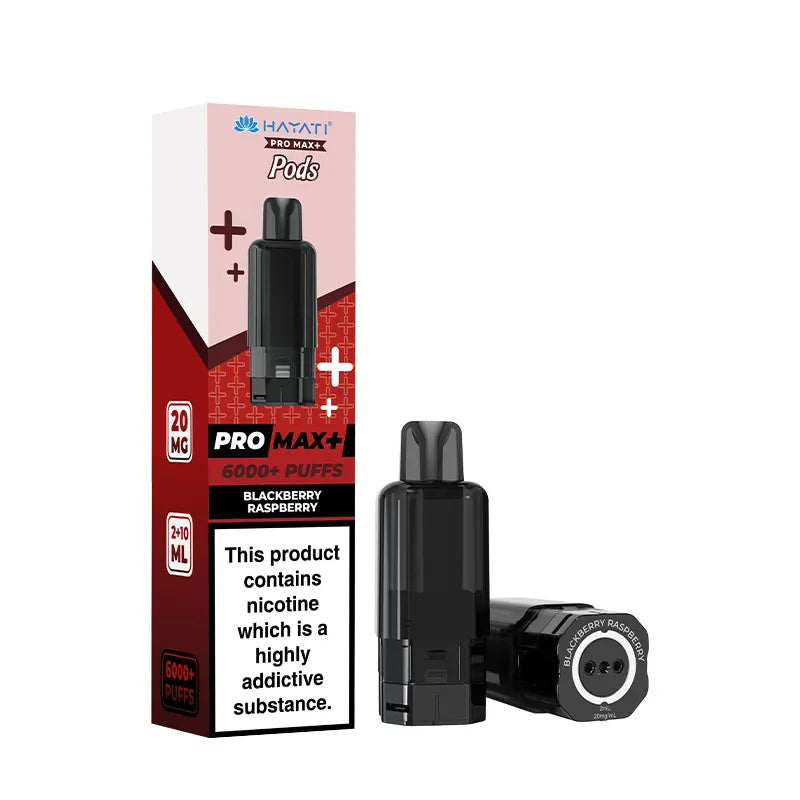 Hayati Pro Max Plus Prefilled Pod Blackberry Raspberry
