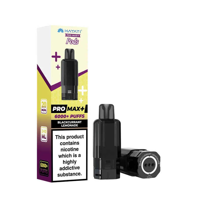 Hayati Pro Max Plus Prefilled Pod Blackcurrant Lemonade
