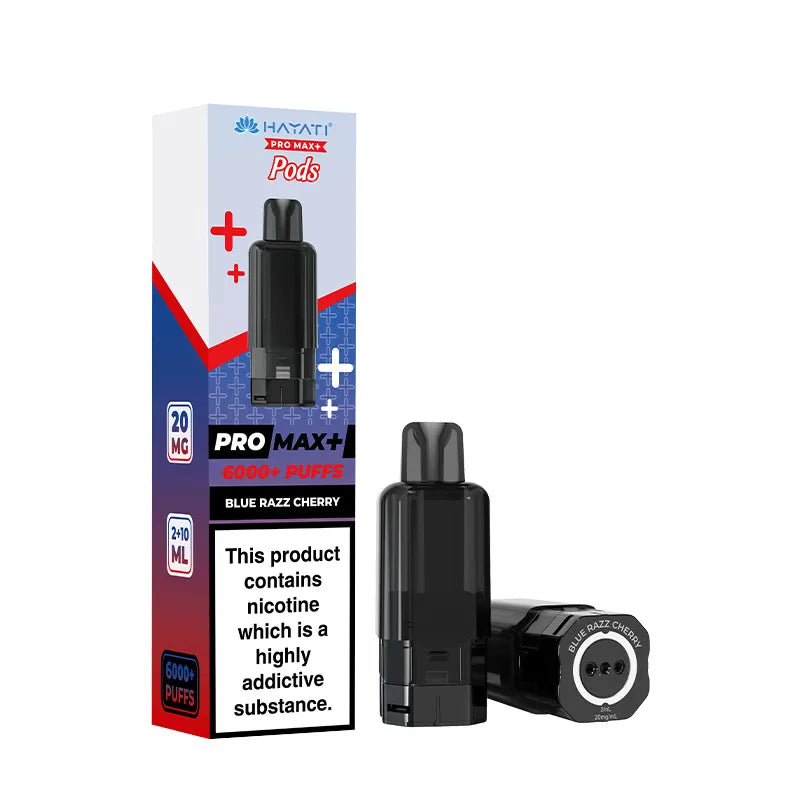 Hayati Pro Max Plus Prefilled Pod Blue Razz Cherry
