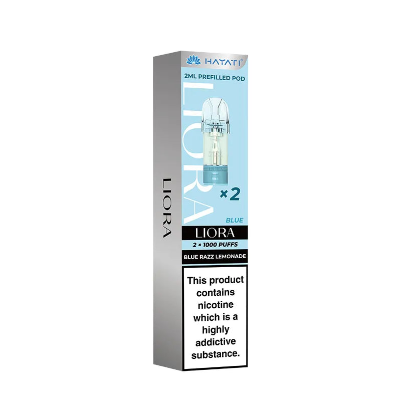 Blue Razz Lemonade Hayati Liora Prefilled Pods Vape Universe
