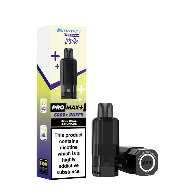 Hayati Pro Max Plus Prefilled Pod Blue Razz Lemonade
