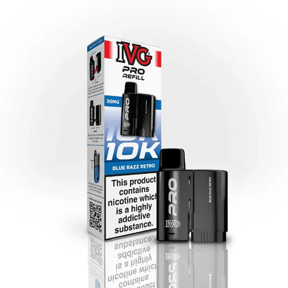Blue Razz Retro IVG Pro 12 Prefilled Pods