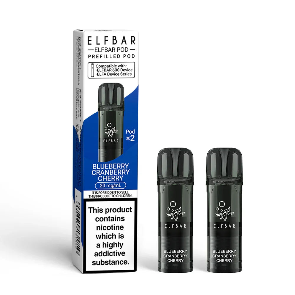 Elf Bar 600 Prefilled Pods - VAPE BBC UK