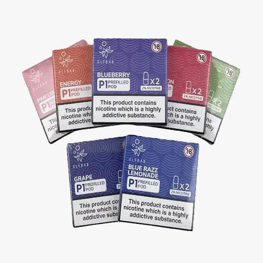 Elf Bar Mate 500 P1 Prefilled Pods - VAPE BBC UK