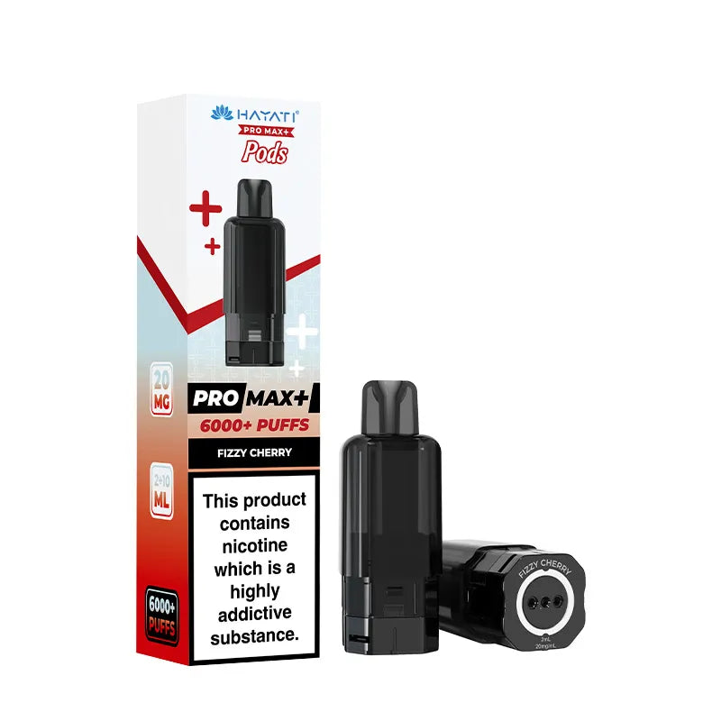 Hayati Pro Max Plus Prefilled Pod Fizzy Cherry
