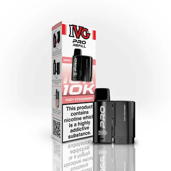 Fizzy Strawberry IVG Pro 12 Prefilled Pods