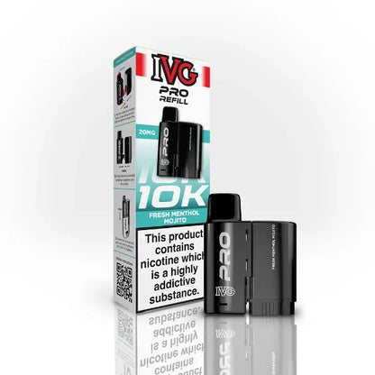 Fresh Menthol Mojito IVG Pro 12 Prefilled Pods