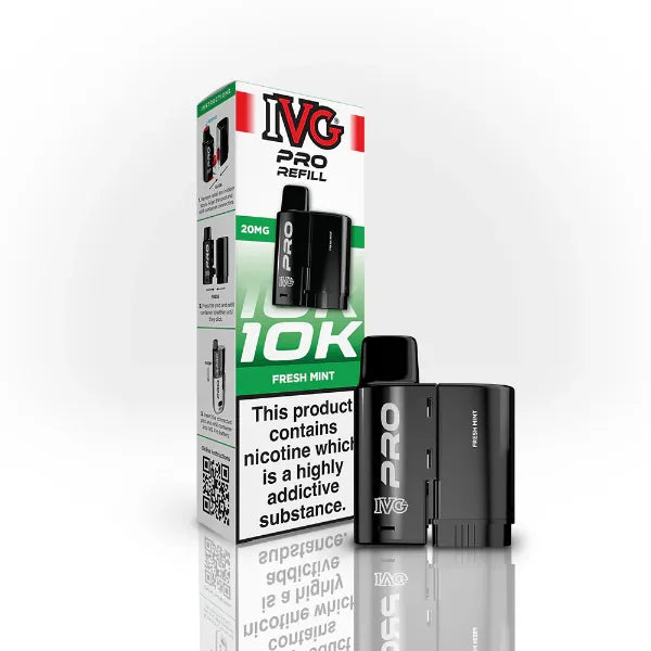 Fresh Mint IVG Pro 12 Prefilled Pods