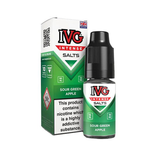 IVG Intense Sour Green Apple Nic Salt