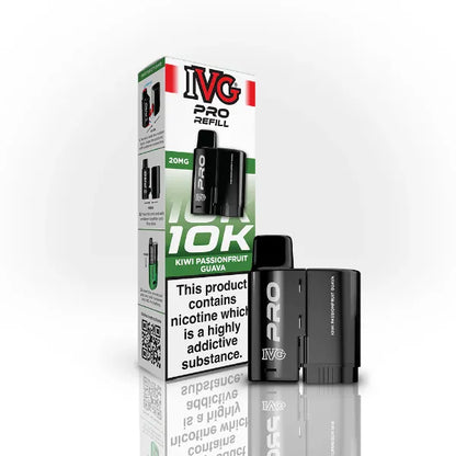 Kiwi Passion Fruit Guava IVG Pro 12 Prefilled Pods