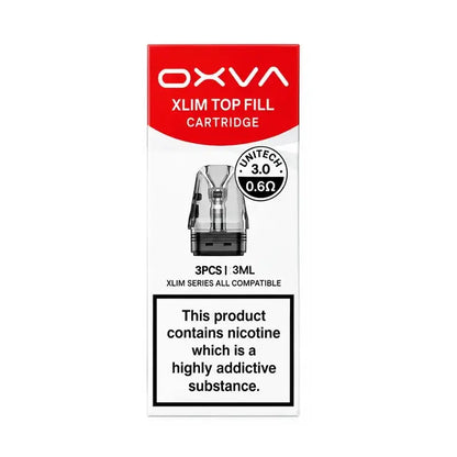 Oxva Xlim 0.6ohm Unitech 3.0 (3ml) Pod - 3 Pack