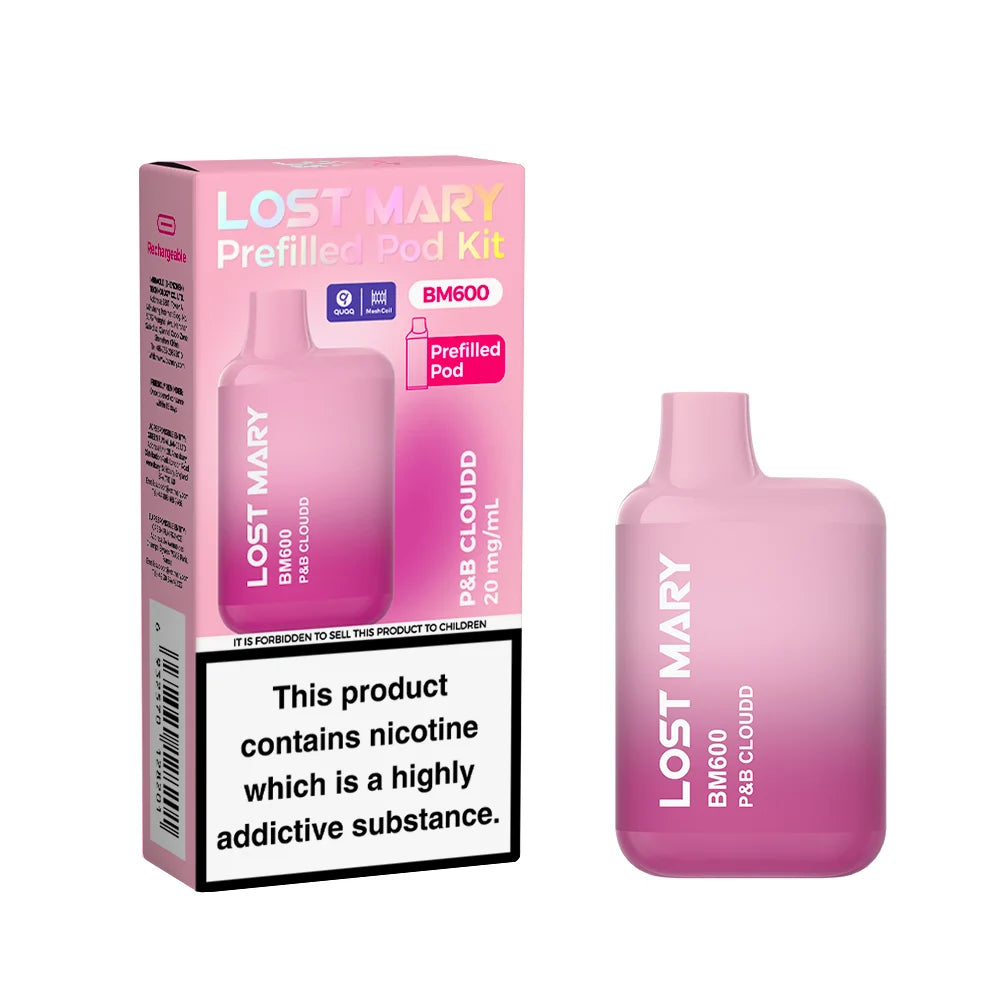 P&B Cloudd Lost Mary BM600 Prefilled Pod Kit
