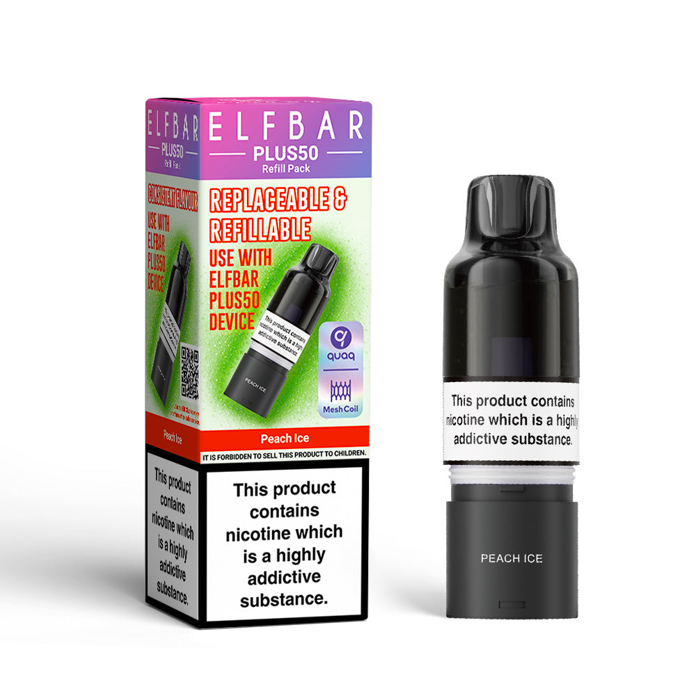 Elf Bar Plus 50 Prefilled Pods