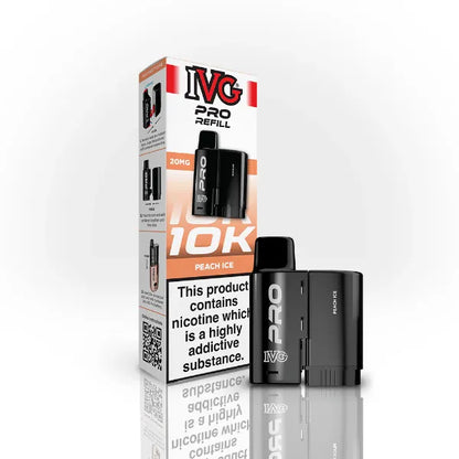 Peach Ice IVG Pro 12 Prefilled Pods