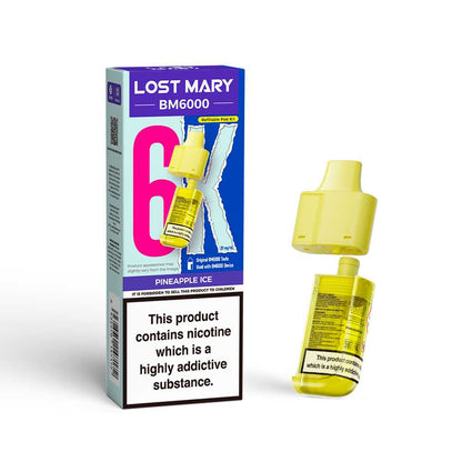 Pineapple Ice Lost Mary BM6000 Prefilled Pods