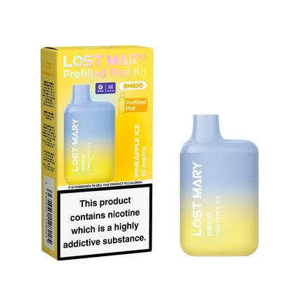 Pineapple Ice Lost Mary BM600 Prefilled Pod Kit

