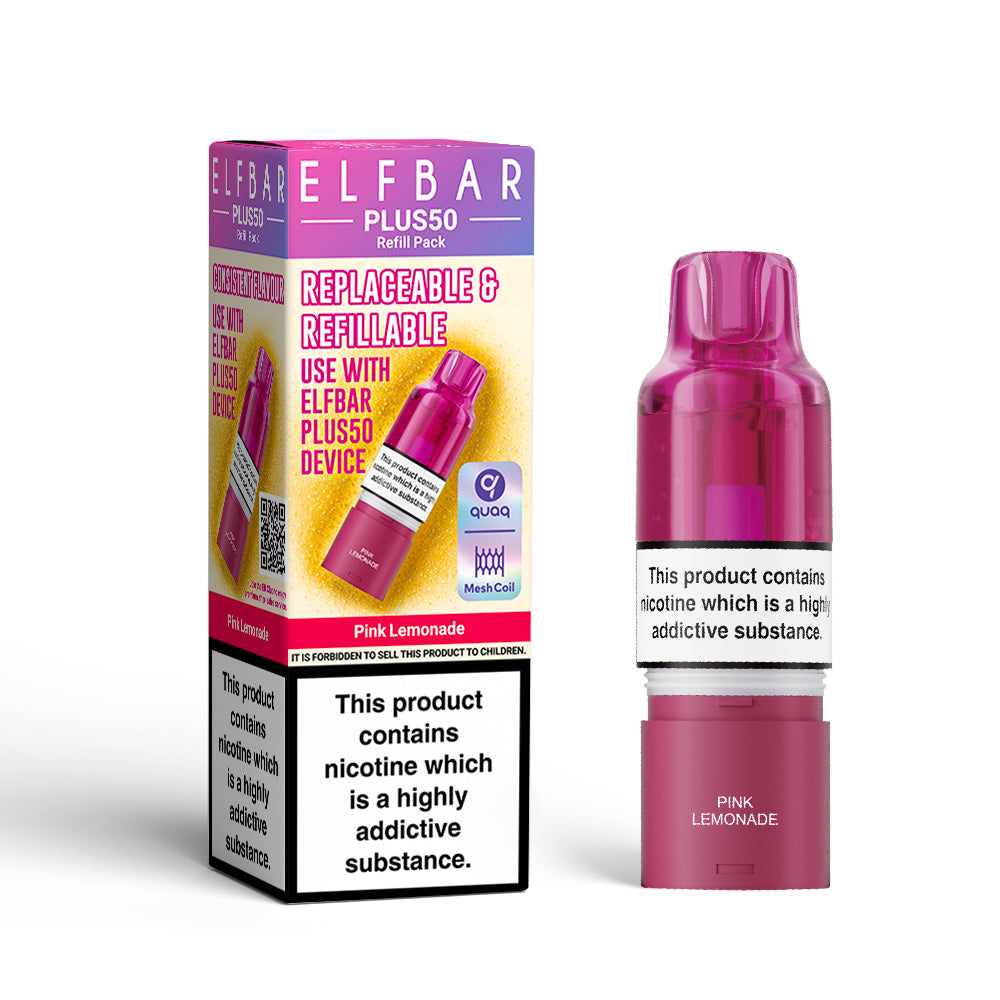 Elf Bar Plus 50 Prefilled Pods