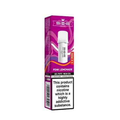 Pink Lemonade SKE Crystal Bar 600 Pro Prefilled Pods - Vape Universe