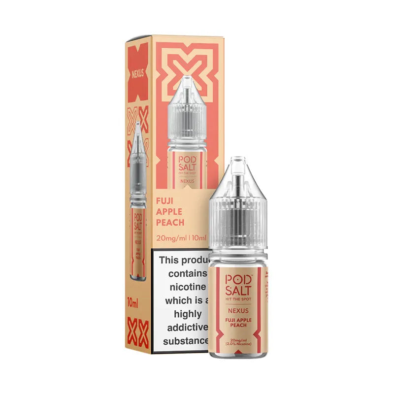 Pod Salt Nexus Fuji Apple Peach Nic Salt