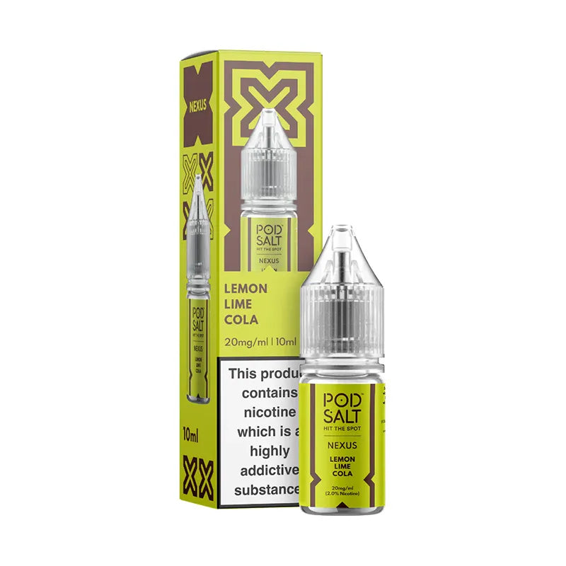 Pod Salt Nexus Lemon Lime Cola Ice Nic Salt