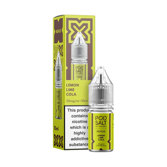 Pod Salt Nexus Lemon Lime Cola Ice Nic Salt