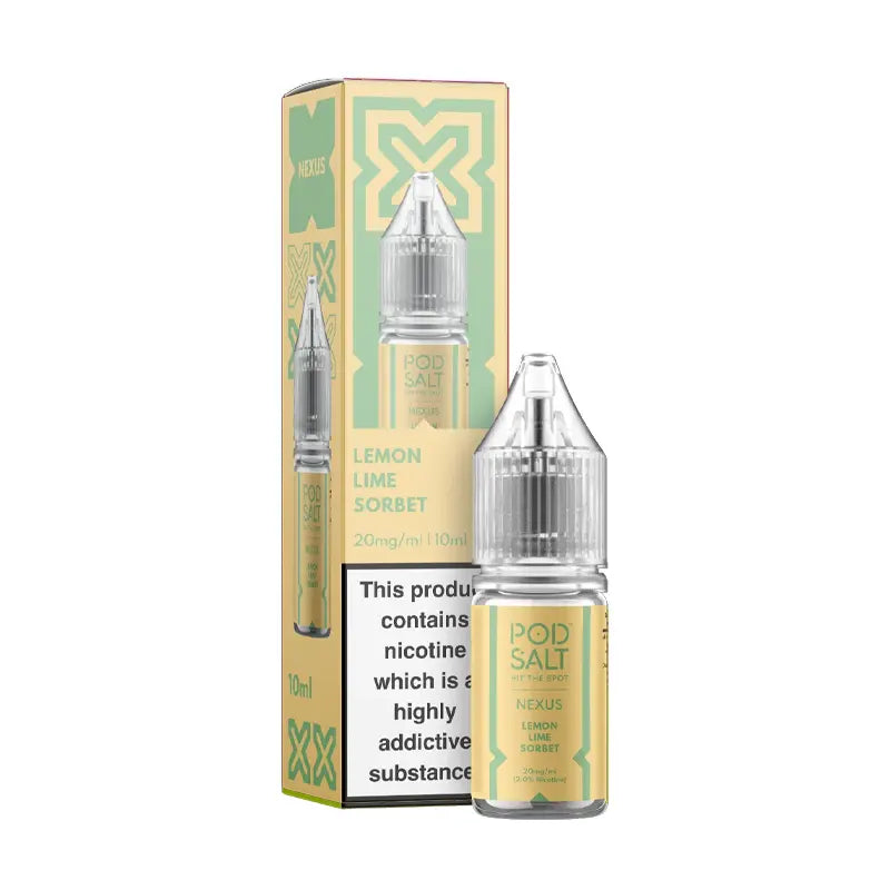 Pod Salt Nexus Lemon Lime Sorbet Nic Salt