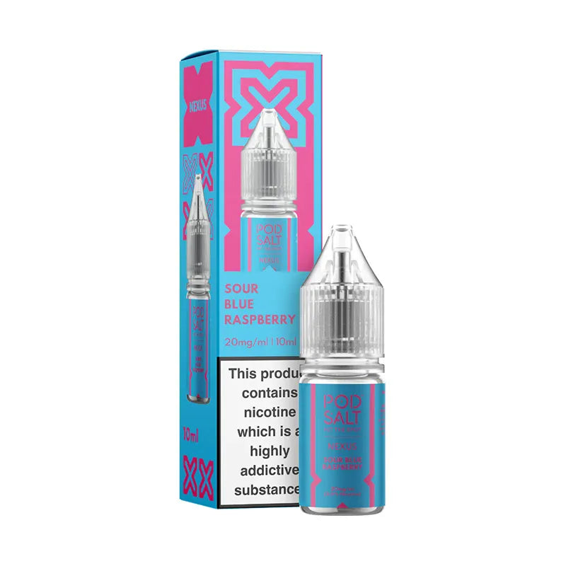Pod Salt Nexus Sour Blue Raspberry Nic Salt