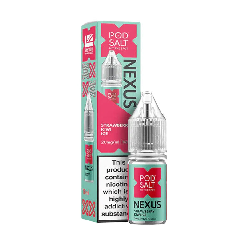 Pod Salt Nexus Strawberry Kiwi Ice Nic Salt