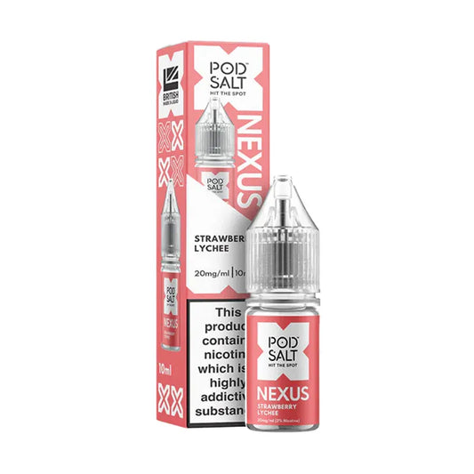 Pod Salt Nexus Strawberry Lychee Nic Salt
