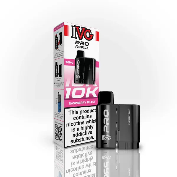 Raspberry Blast IVG Pro 12 Prefilled Pods