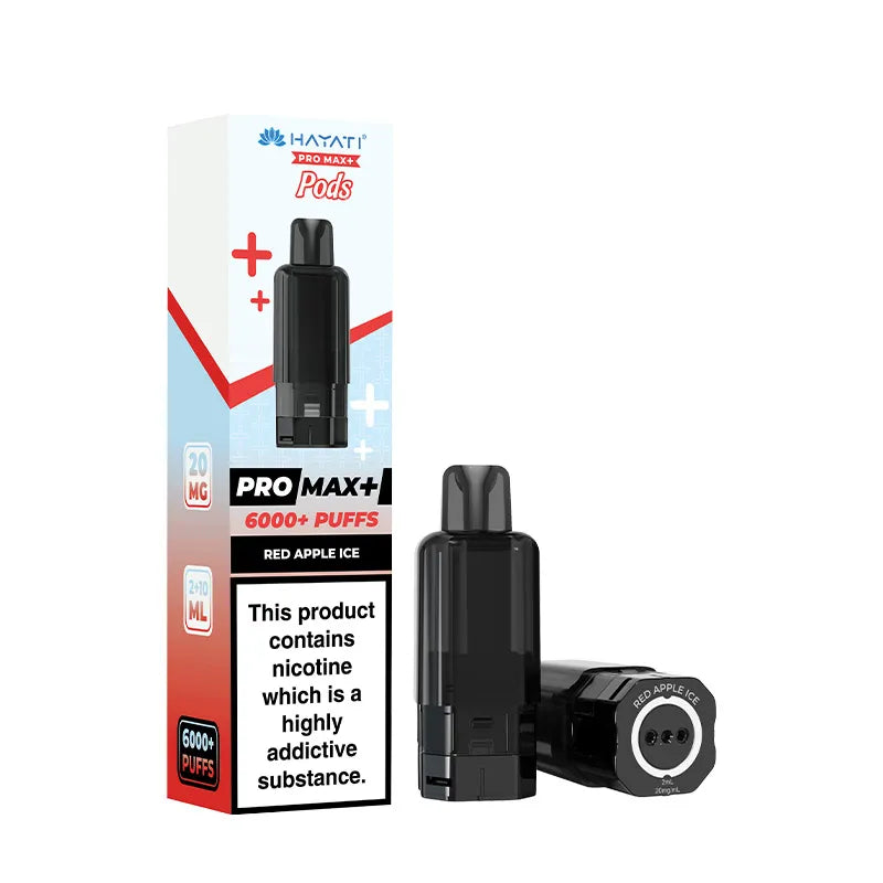 Hayati Pro Max Plus Prefilled Pod Red Apple Ice
