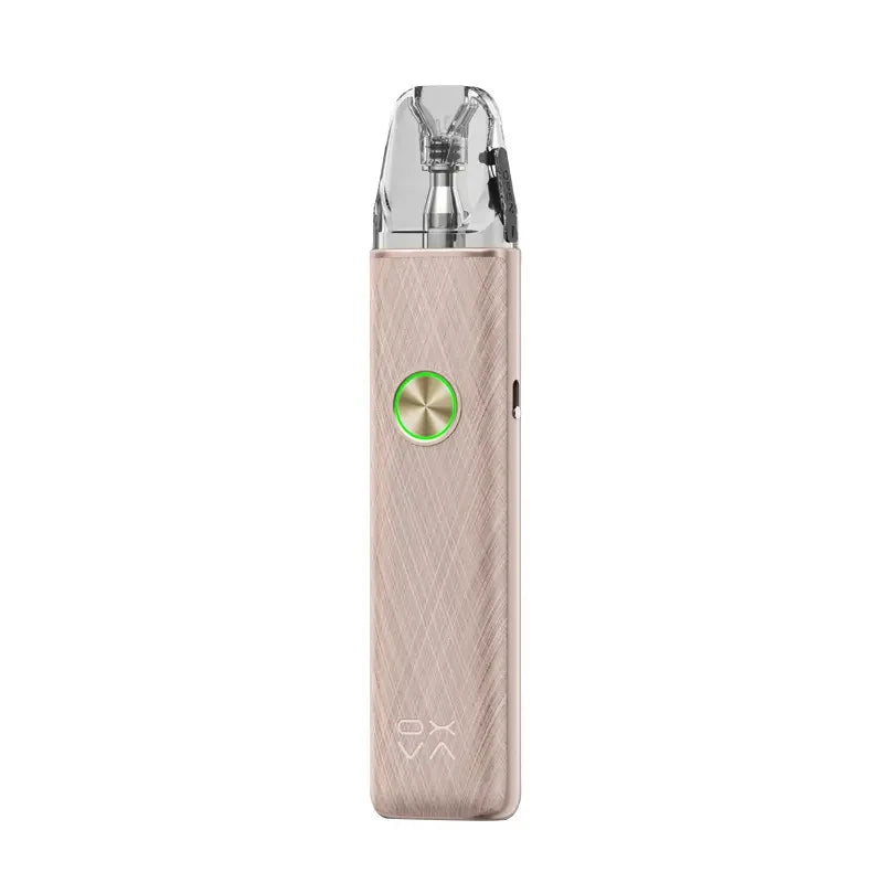 Silken Champagne Leather OXVA Xlim 4 Pod Kit – Vape Universe