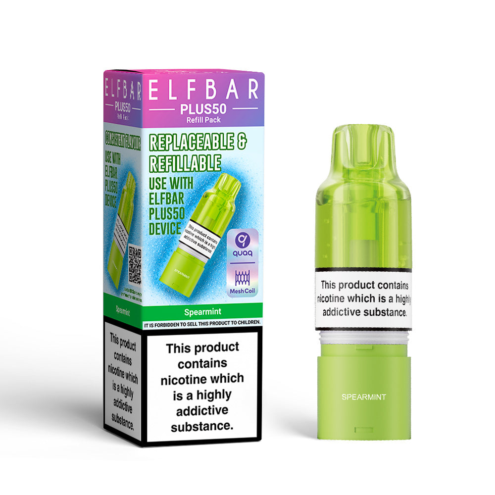 Elf Bar Plus 50 Prefilled Pods