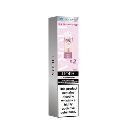 Strawberry Raspberry Blueberry Hayati Liora Prefilled Pods Vape Universe
