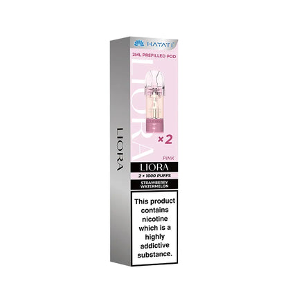 Strawberry Watermelon Hayati Liora Prefilled Pods Vape Universe