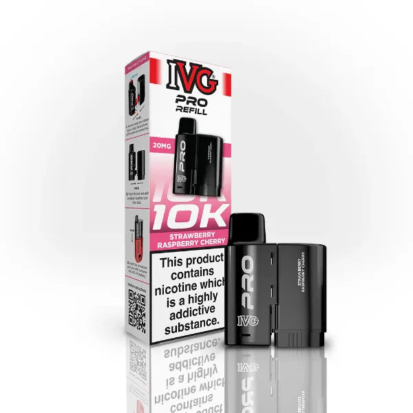 Strawberry Raspberry Cherry IVG Pro 12 Prefilled Pods
