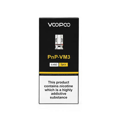 VM3 0.45ohm RDTL VooPoo PnP Replacement Coils
