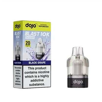Black Grape Vaporesso Dojo Blast 10K Prefilled Pod