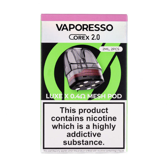 0.4 ohm Vaporesso Luxe X Replacement Pods