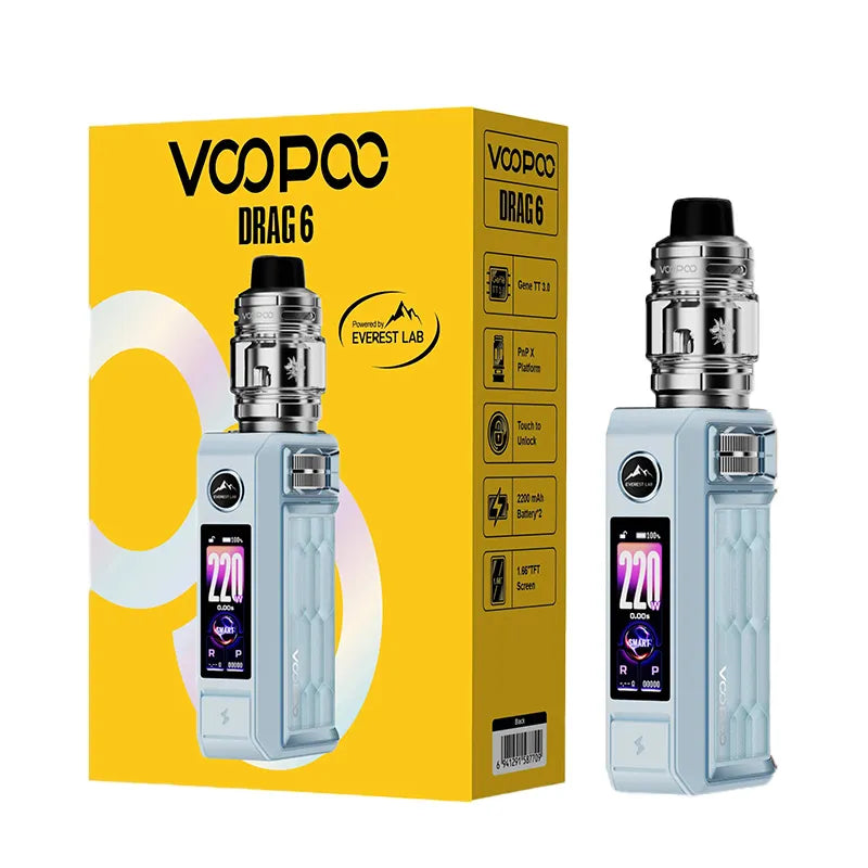 Voopoo Drag 6 Pod Vape Kit Blue
