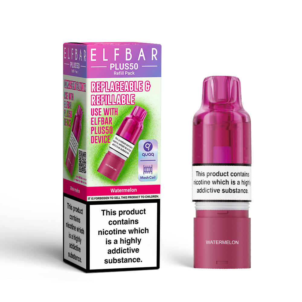 Elf Bar Plus 50 Prefilled Pods